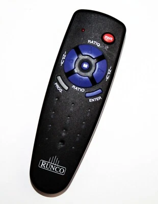 Mando a distancia para proyector Runco ZEN100NA EIA343 SK64-002 genuino  Foto 1 de 3
