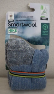 Smartwool Unisex Sz M Blue Hike Classic Edition Full Cushion 2nd Cut Crew Socks - Picture 1 of 6