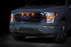 2021-2023 Ford F-150 Raptor Style Grille Lights Kit - Fits King Ranch & Platinum - Picture 1 of 3