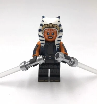 LEGO Ahsoka Tano Printed Arms minifigure Star Wars Clone Wars 75362 75395 Jedi - Image 1 of 4