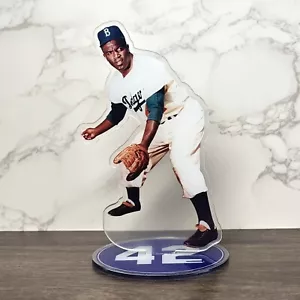 Jackie Robinson Pitch Standee - Baseball Legend HOF Memorabilia & Collectible - Picture 1 of 5