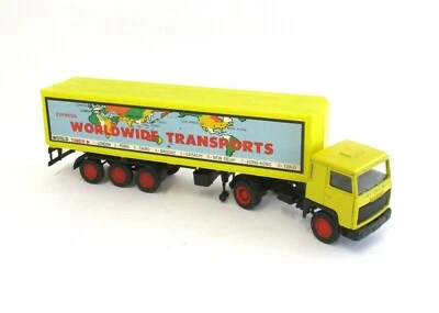 TIR SCANIA "WORLD WIDE TRANSPORTS" SCALA 1/43 MARCA YAXON MADE ITALY TOYS--741- - Immagine 1 di 4