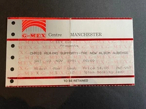 Chris Rea Ticket 1991 - Foto 1 di 1