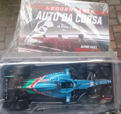 Le Grandi Formula1 1:24 ALPINE A521 FERNANDO ALONSO 2021 SAUDI ARABIA GRAND PRIX - Immagine 1 di 4