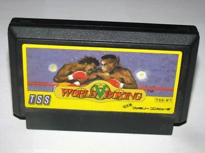 World Boxing Famicom NES Japan import US Seller - Image 1 of 2