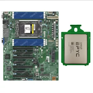AMD EPYC 7302p+ Supermicro H12SSL-i version 2.0 16cores 32threads 3.0 GHz combo - Picture 1 of 1