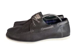 Auténticos zapatos mocasines Next Supply azul marino para cubierta de barco con cordones talla 11 - Imagen 1 de 10