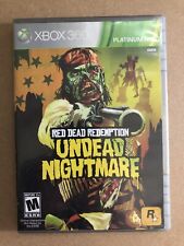 Red Dead Redemption: Undead Nightmare (Xbox 360, 2010) with Manual & Map