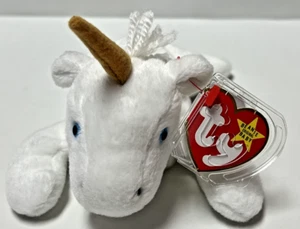 TY Beanie Baby Mystic the Unicorn #4007 RARE Tag Errors - Picture 1 of 13
