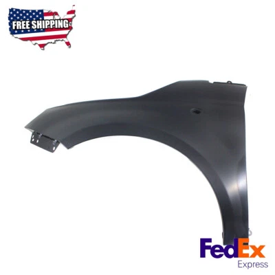 Fender Primed Steel Front Driver Side Fits 2012-2019 Fiat 500 - Image 1 of 4