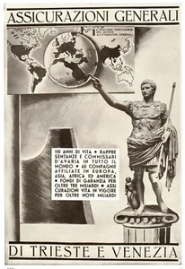 PUBBL.1941 ALLGEMEINE VERSICHERUNGEN TRIEST VENEDIG KOLONIEN REICH EXPANSION  - Bild 1 von 1