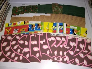 40X PAPELES SCRAPBOOKING PARA HACER TARJETAS CIRCA 15X15 CM 1 CARA NUEVOS (SCP202) - Imagen 1 de 1