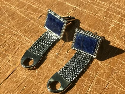 Lapis lazuli CUFLINK,l Jewelry — 第 1/4 张图片