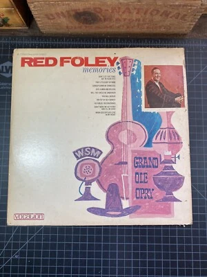 Red Foley "Memories" Country LP Grand Ole Opry WSM Record Foto 1 de 4