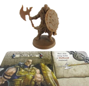 ZOMBICIDE: White Death Frozen Fortress DIAN WEI Mini & Card NEW!! - Picture 1 of 3
