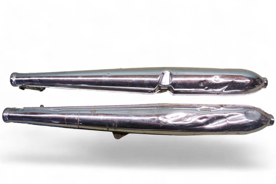 Honda CL160 CL 160 CB160 1965 1966 silenciador cromo OEM *2300A Foto 1 de 4