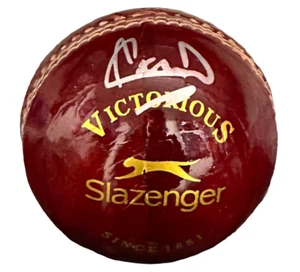 IAN BOTHAM SIGNED SLAZENGER CRICKET BALL + COA SEE PROOF PRIVATE SIGNING - Picture 1 of 3