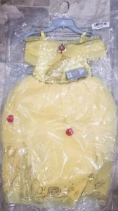 DISNEY STORE Princess Belle Beauty And The Beast Dress up Costume Size 5/6 Mint - Picture 1 of 4