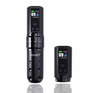 Mast Fold2 PRO Wireless Tattoo Machine Rotary Pen 2000mAh Battery Pack 2,4-4,2mm - Bild 1 von 19