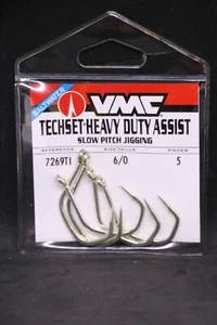 VMC 7269TI TechSet Asistente de alta resistencia - Talla 6/0 - Paquete de 5 ganchos - Imagen 1 de 2