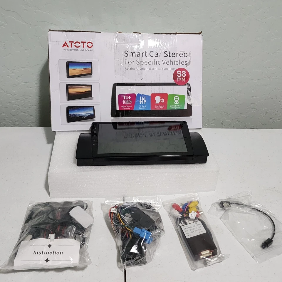 For BMW 5 Series NBT 12.3" Android/CarPlay Stereo ChatGPT AI 4G LTE Radio READ - Image 1 of 4