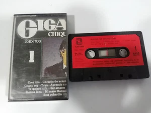 CHIQUETETE EXTOS DE CASSETTE TAPE CINTA VOLUMEN 1 - ZAFIRO 1986 PAPER LABELS - Imagen 1 de 3