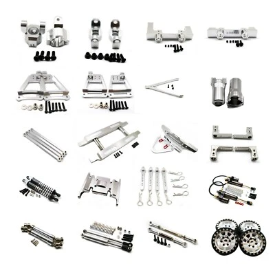 Aluminum Alloy Metal Upgrade DIY Parts Silver Fit for 1/10 HPI Venture FJ RC Car - Image 1 of 4
