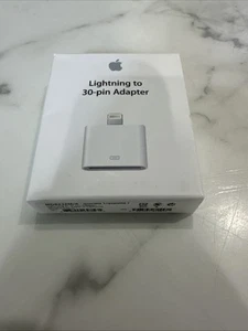Adaptateur Lightning vers 30 broches 100 % authentique Apple MD823ZM/A OEM - PREND EN CHARGE L'AUDIO - Photo 1 sur 6