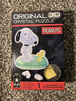 Bepuzzled 30991 Snoopy & Woodstock Crystal Jigsaw Puzzle, Snoopy and Woodstock,  - Image 1 of 4