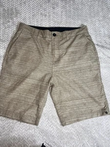 Quiksilver Amphibian Hybrid Shorts Gr. 33 hellbraun beige meliert Freizeit Surfen Schwimmen - Bild 1 von 8