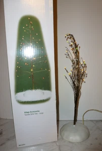 Department 56 Village Accessory Large Twinkle Brite Tree Tested And Works - Picture 1 of 2