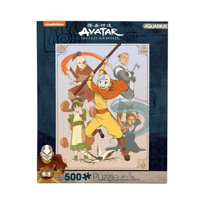 The Last Airbender Cast 500 Piece Jigsaw Puzzle Cartoon Anime Gift Fun Game - Image 1 of 4