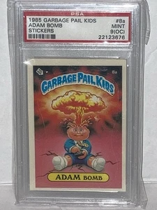 1985 Topps Garbage Pail Kids Series 1 Adam bomb   PSA 9 GPK OS1 First Series - Picture 1 of 24