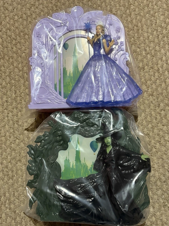 Odeon Wicked For Good Premium Popcorn Buckets Elphaba Glinda Duo New - Image 1 of 1