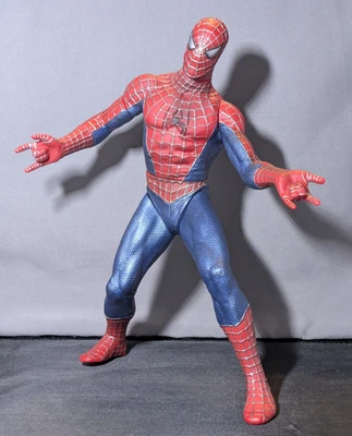 Toy Biz ToyBiz 2002 SPIDER-MAN Movie 12" Marvel Poseable Action Figure - Image 1 of 4