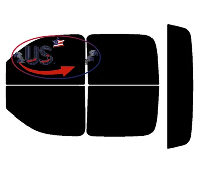 Kit de película de tinte de ventana de 2 capas precortada para Cadillac Escalade EXT 2007-2014 Foto 1 de 4