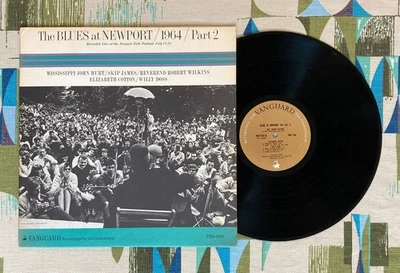 The Blues at Newport 1964 Part 2 VA LP John Hurt Skip James EX/VG+ - Image 1 of 2