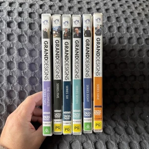 Grand Designs DVD Bulk Lot Seasons 2 5 6 7 8 9 UK Renovations Show TV Region ALL - Picture 1 of 6