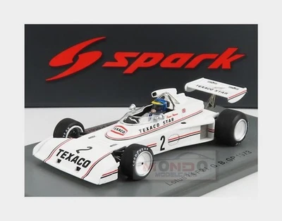 1:43 SPARK Lotus F2 74 Texaco #2 British Gp 1973 R.Peterson White S7303 MMC - Imagem 1 de 2