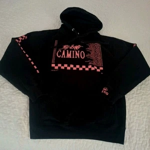 The Band Camino Hoodie M Black 2022 Tour Pullover Sweatshirt Checker Skate - Picture 1 of 9