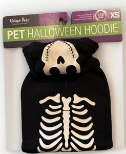Dog Halloween Costume - Skeleton Hoodie Size XS - Picture 1 of 2