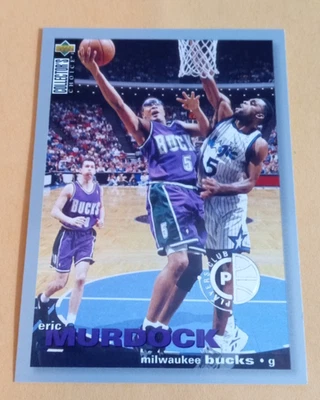 1995-96 Upper Deck Collector's Choice Player's Club Eric Murdock #311 - Bucks - Image 1 of 2
