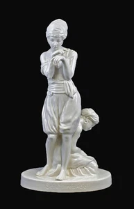 9941344 Porcelaine Figurine Büschelberger Scheresade Blanc Ens 22x16x41cm - Picture 1 of 5