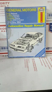 General Motors Buick,Cadillac,Chevy,Olds,Pontiac 1982-1994 Haynes Manual 766 - Bild 1 von 2