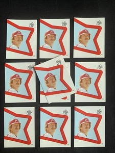 ¡Lote de 10 pegatinas Topps Mike Schmidt 1983! #172! ¡NMMT! - Imagen 1 de 2