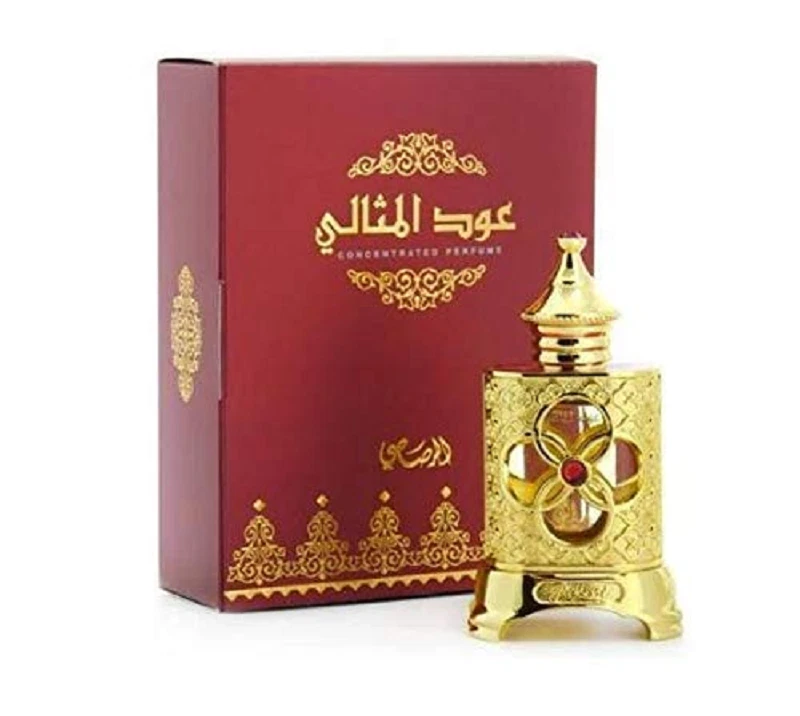 Rasasi Oudh Al Methali para hombre y mujer (Attar) 15 ml Foto 1 de 1