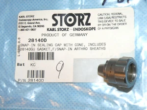 STORZ 28140D Snap in Sealing cap w/cone for Arthroscope sheaths, NEW - Picture 1 of 1
