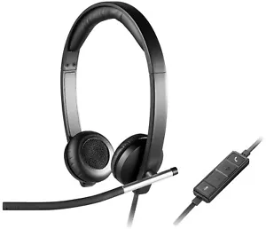 Headset Logitech H650e Stereo mit Mikrofon USB Kopfhörer - Bild 1 von 7