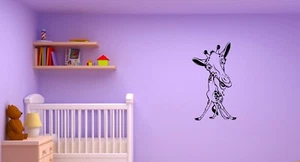 Wall Decal Funny Giraffe Animal Cute Children's Room Vinyl Sticker (ed1200) - Picture 1 of 3