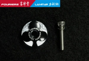 FOURIERS AL top cap with stainless bolt Fit on 1-1/8 fork steer TC-S007 Clubs - Picture 1 of 3